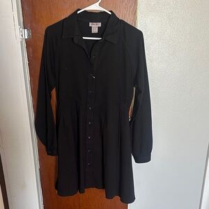 Women’s Ariat Black Button-Up Dress never worn